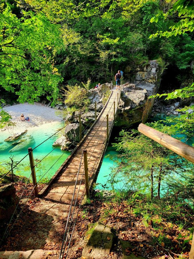 Apartma Kati Bovec Bagian luar foto